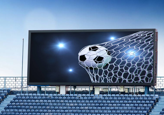 Tam Renkli Reklam LED Açık Futbol Stadyumu Çevre P6.67 P8 P10 LED Ekran