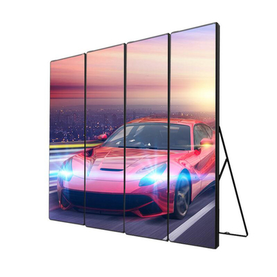 P1.8 / P2.5 Ayna Posteri Mağaza Ticari Reklam Ekranı İçin Kapalı Led Video Duvar 1080P