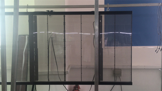 Şeffaf Led Ekran Kartı Aynası Büyük Bina Perdesi