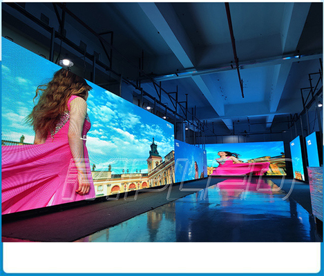 Kingvisionled Events Sahne Kiralama LED Ekran Paneli IP45 P3.9 P4.8 1200cd/Sqm