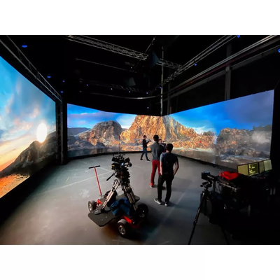 8k Modüler Led Duvar Ekranı 3D Sürükleyici Sanal Film Çekim Stüdyosu Olay Arka Planı