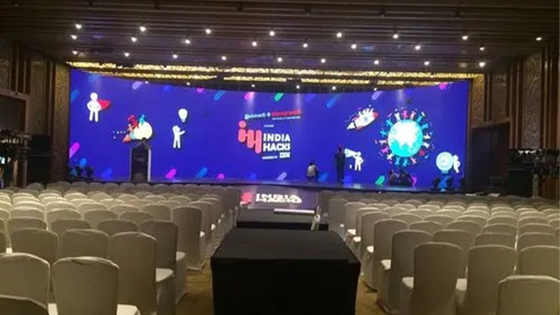 Kilise Genel Led Video Duvar Paneli, Kapalı Led Ekran Tam Renkli P3.91 HD