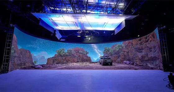 XR Stüdyo Arka Plan Led Duvar Kapalı 3D Sürükleyici Hd Led Ekran Film Sanal Üretim Led Ekran kiralama led ekran