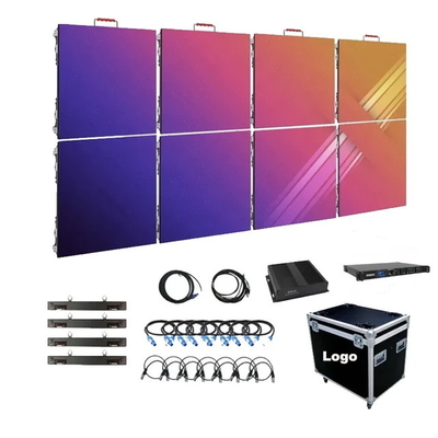 P2.6 P2.9 P3.91 P4.8 Kiralık Sahne Arka Planı LED Video Duvarı Sorunsuz Ekleme İç Mekan Dış Mekan