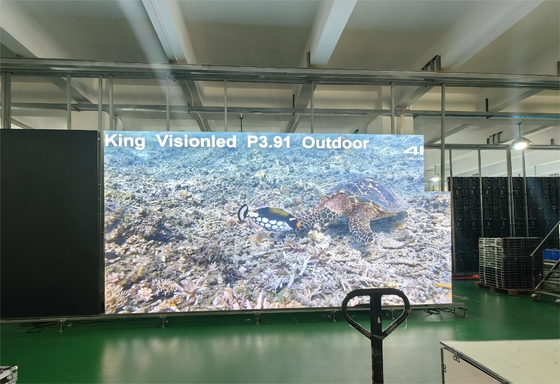 Kiralık LED Sahne Arka Plan Ekranı 500 * 1000mm Tam Renkli LED Ekran