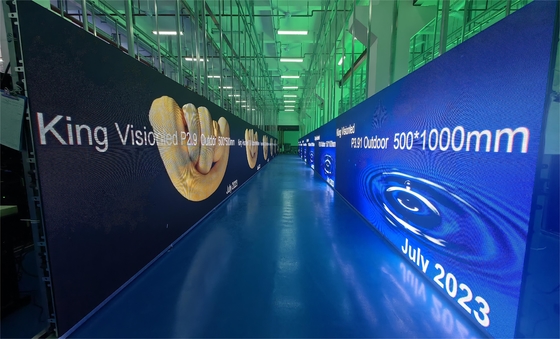 Tam Renkli Dış Mekan LED Ekran Reklam Panosu P3.91 500*1000 Mm