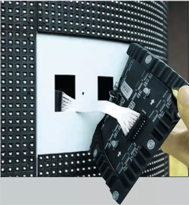 2mm Perde Esnek Led Ekran Modülü Kavisli Led Video Duvar Yumuşak